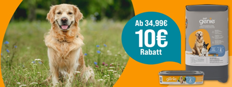 Zooroyal Rabattaktion: Jetzt 10€ Nachlass auf Genie Hundekot-Eimer!
