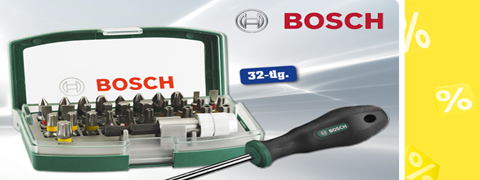 GRATIS Bosch Bit-Set bei Office Discount schnappen: Zu deiner Order!