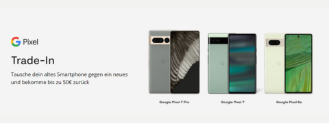 Smartphone-Deal: Bis zu 50€ Cashback auf Google Pixel 7A