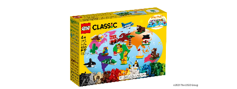 Letzte Chance: 30% Rabatt auf LEGO® Classic Einmal um die Welt