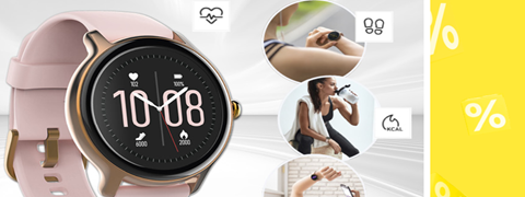 Dein Geschenk: Kostenlose hama Fit Watch Smartwatch ab 349€ Einkauf