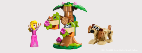 LEGO Gutschein: GRATIS Geschenkset mit Tieren & Auroras Waldspielplatz
