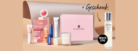 Glossybox-Aktion: 20% Rabatt auf Abos + kostenfreie Box! 